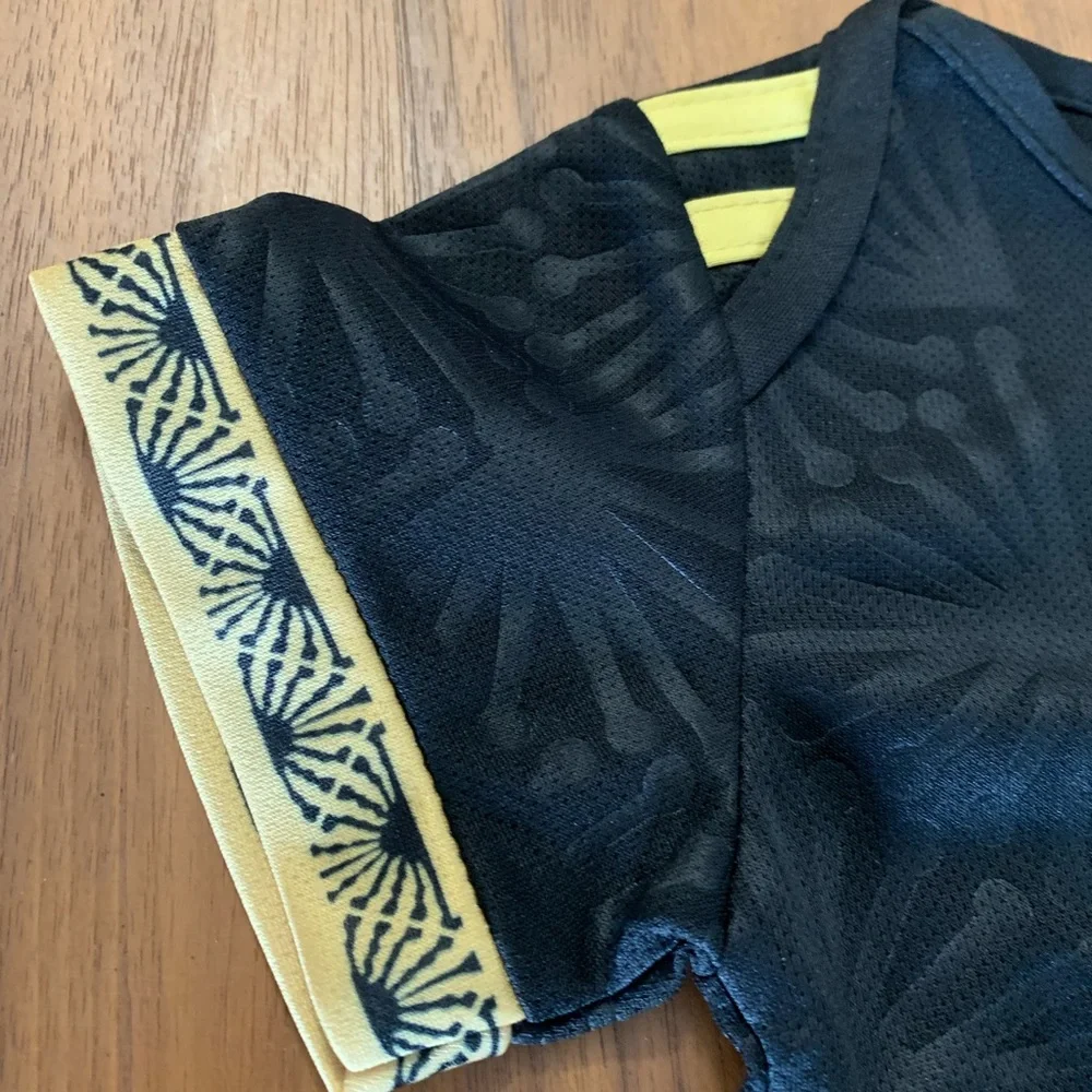 adidas Black and Gold México Infant One-Piece Bodysuit
